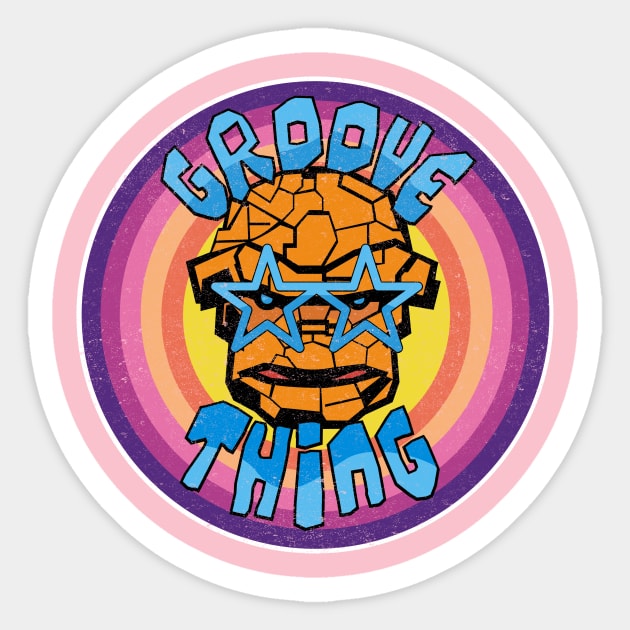 groove thing Sticker by BOEC Gear